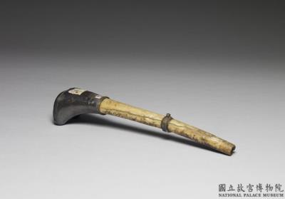 图片[3]-Human tibia trumpets with brass mounting, made in Tibet, Qing dynasty (1644-1911)-China Archive